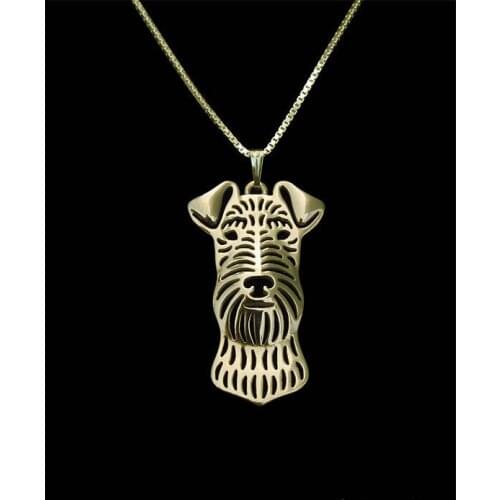 Handmade Irish Terrier pendant choker Necklace for women girls Pet Lovers Gift cute animal dog charm jewelry