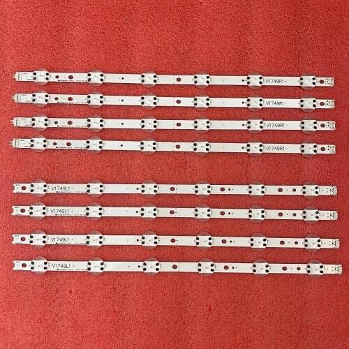 5set=20pcs LED Backlight strip For LG 49UV340C 49UJ6525 49UJ6585 49UJ6565 49UJ651V 49UJ670V 49UJ701V V17 49 R1 L1 ART3 2862 2863