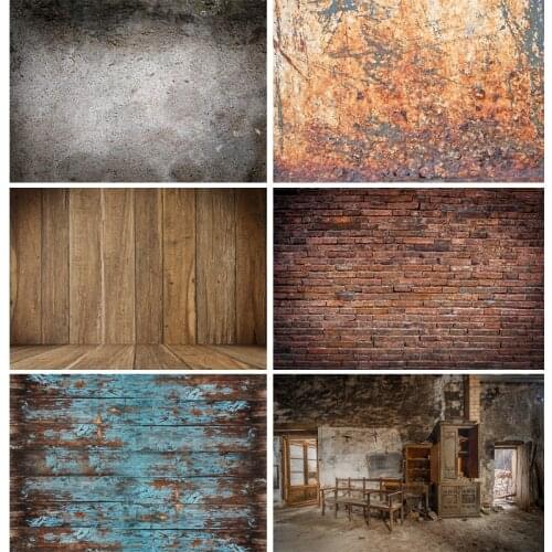 Vinyl Retro Wood Plank Board Vintage Baby Portrait Photography Backdrops For Photo Studio Background Props 20929FGL-01