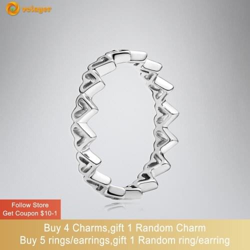 Volayer Women's Silver Rings