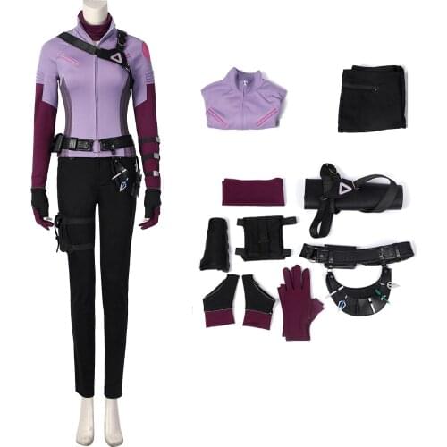 Lady Hawk Cosplay Costume Halloween Carnival Outfit Kate Bishop Fashion Battle Clothes For Adult Women