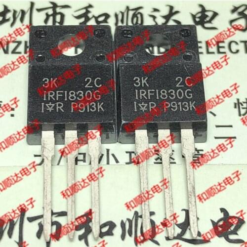 10pcs/lot IRFI830G New Spot TO-220F 500V 2.0A