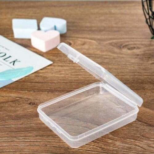 10 Pcs 11cm*9cm*2.8cm Mini Plastic Storage Box Jewelry Bead Screw Organizer Container Case In Stock