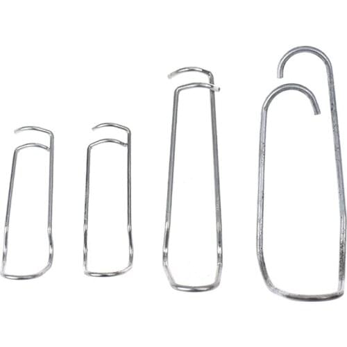 10pcs Pipe Support Fixing Clamp Connector Steel Pressing Spring Wire Clip Buckle For Garden Greenhouse Building Hardware