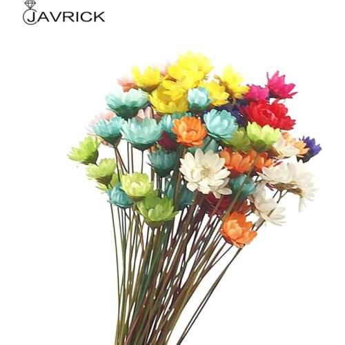 12 pcs/pack Mini Daisy Dried Flower Bracelet Ring Filler Nail Art Manual DIY Making Crafts Embossing Material Accessories