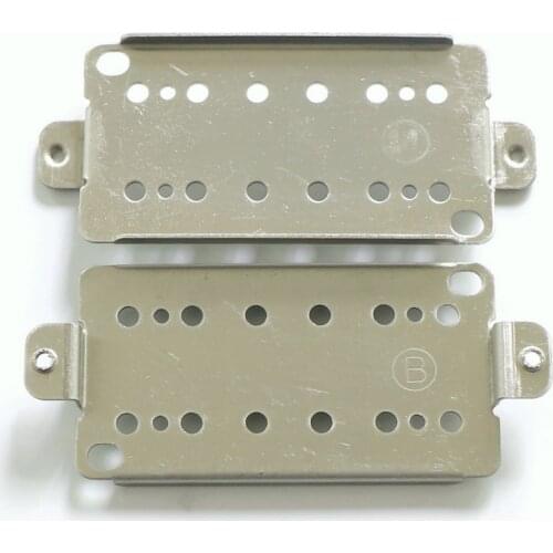 2pcs 50/52mm Nickel silver humbucker guitar pickup baseplate for LP guitar pickup kits