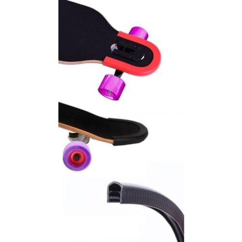 2pcs/set Skateboard Deck Guards Protector Universal Double Rocker Board Longboard Edge Nose Tail Bump Protection Bumper Cover