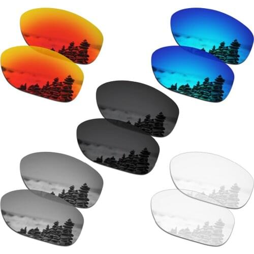 SmartVLT 5 Pairs Polarized Sunglasses Replacement Lenses for Oakley Shes Unstoppable - 5 Colors
