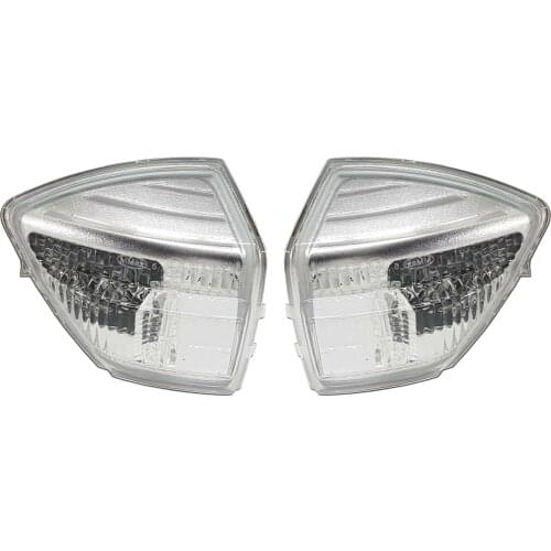 Car Side Rearview Mirror Indicator Turn Signal Blinker Light Lamp Right + Left (without bulb) for Ford Kuga S-MAX C-MAX GALAXY