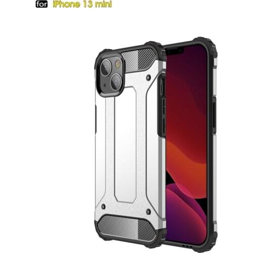 Phone Cases For iPhone 13 mini Case Armor Stand Hard Rugged Impact Coque Cover For iPhone13 mini Case capa Cover