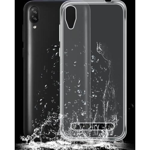 For DOOGEE Y8C Full Protect Anti-knock TPU Silicone Transparent Back Cover Case for phone cases cover