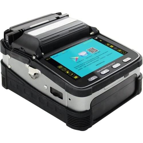 AI-7C Fusion Splicer Automatic FTTH Fiber Optic Welding Splicing Machine SM/MM automatic