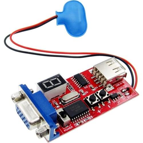 VGA Signal Generator LCD Tester 15 Signal Output USB Battery Dual Power Supply