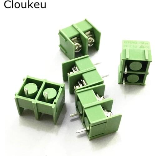 KF7.62-2P Connecting terminal MG7.62 2Pin 7.62mm PCB terminal Can splice 300V20A 5Pcs