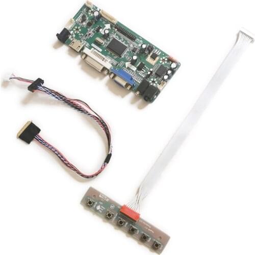 Fit B154PW04/LP154WP2/LP154WP3/LP154WP4 matrix VGA DVI 40 Pin LVDS 1440*900 60Hz LED M.NT68676 monitor controller board kit
