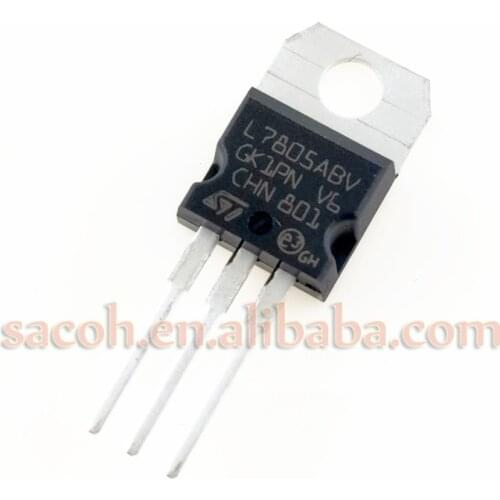 10Pcs L7805ABV or L7805ACV or L7806ABV or L7806ACV TO-220 Precision 1A regulators