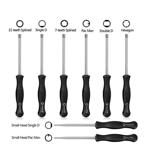 Carburetor carb Adjustment hand Tool Pac Man Double D Hexagon Hex Socket Screwdrive Driver Chainsaw Speed Adjustment Repair Tool