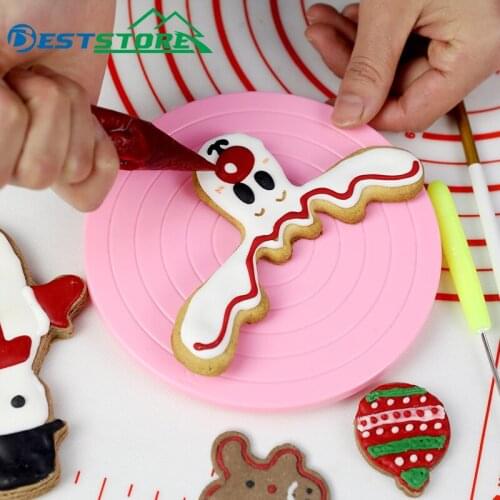 360 Degree Rotating Cake Decorating Turntable Cake Turntable Carbon Steel Bearing Rotation