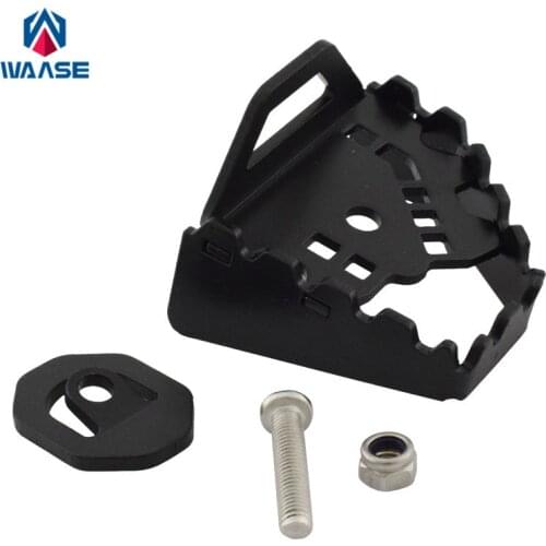 Waase For Honda CRF1000L Africa Twin Adventure Sports 2014-2018 Rear Foot Brake Lever Pedal Enlarge Extension Peg Pad Extender
