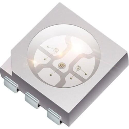 1000pcs 5050 LED SMD Bead High power Light red green blue yellow orange 0.2W Chip Free shipping