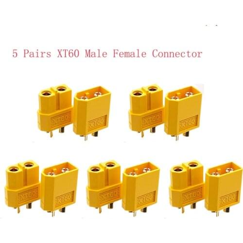 5Pairs XT60 XT90 T plug male female Connectors for iMax b6 Battery balance charger Accessory For RC Lipo/Ni-CD Battery charging