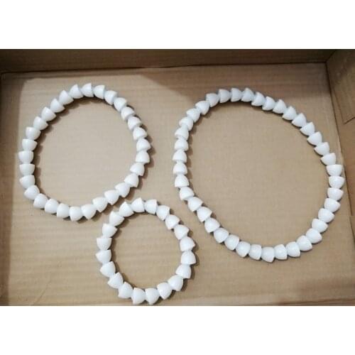 60mm/95mm/135mm inner diam round circle 12mm white toy skeleton joint for diy plush doll findings-- size option--5pcs/lot