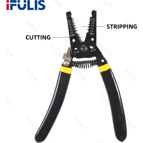7 Inch Portable Wire Stripper 7 Gears Pliers Crimper Cable/wire Stripping Crimping Tools Cutter Multi Hand Tool