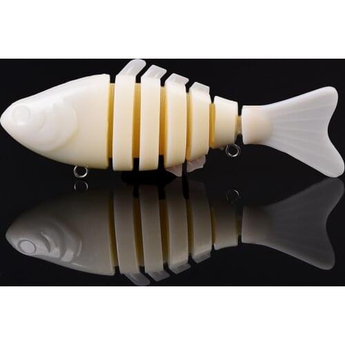 7 Segments Fishing Lure Multi Jointed Hard Bait 10cm Swimbait Crankbait Fishing Wobblers Artificial Tackle Pesca Swimbait
