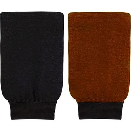 Free DHL 500 pcs Exfoliating mitt Scrub mitt Tan eraser Bath mitt used for old tan and dead skin removal