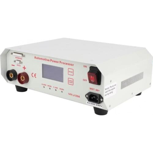 Free fast shipping MST-90+ battery voltage regulator & charger (14v 120A) for car ecu coding power stabilizer 220V & 110V
