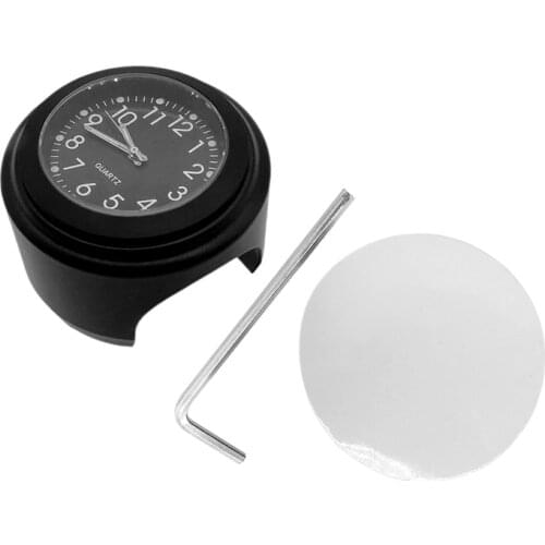 New 7/8" Universal Motorcycle Handlebar Watch Bike Hand Grip Bar Mount Dial Clock Watch Waterproof For Scooter Bicycle Motor ATV