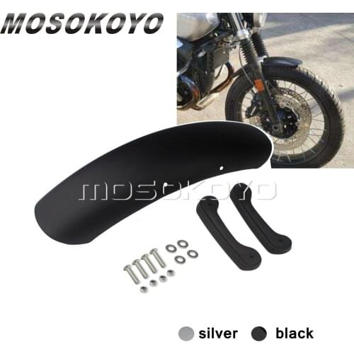 Black Motorcycle Front Wheel Mudguard Cover Splash Fender Aluminum for BMW R Nine T R9T R NineT 2014-15 16 17 18 2019