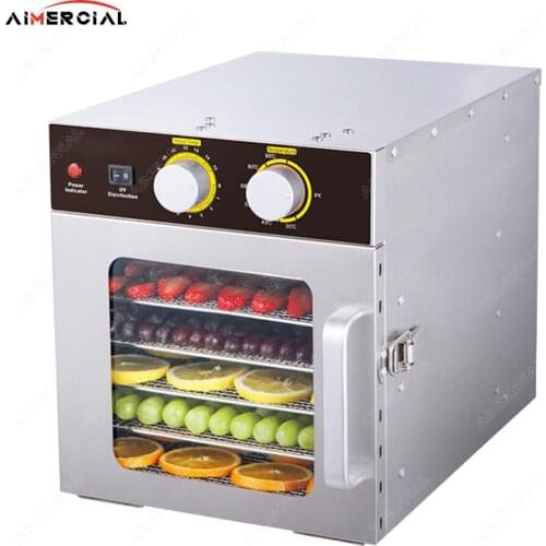 ST04 electric food dryer dehydrator commercial Snacks Dehydration Dryer stainless steel Fruit Vegetable Herb Meat Drying Machine