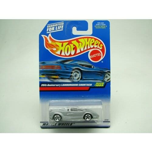 Hotwheels 1/64 Lamborghini Countach Dodge Diecast Collection of Simulation Alloy Car Model Children Toys