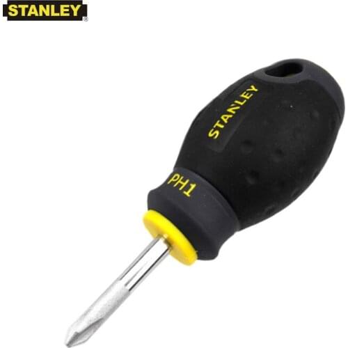 Fatmax 1-piece lifetime warranty stubby phillips screwdriver high torque cross head short screwderivers tips #1 #2 Cr.v steel
