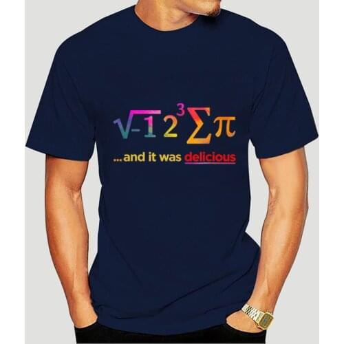 Mens T-shirt Top Quality Funny Mathematical Geometry Print Casual Loose Men T Shirt O-neck T-shirt Men Tee Shirts Camiseta