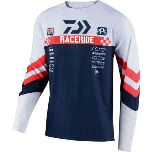 Men Cycling Clothes MTB Comfortable Long Jersey Racing Breathable Sleeve Motorcycle Bike Spring/Autumn Mountain Shirt Quick Dey