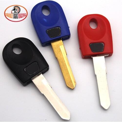 3 Pcs 3 Color Motorcycle Blank Key Uncut Blade Keys Fits For Ducati 748 749 848 999 1098 1198 Monster 900 696 620 600