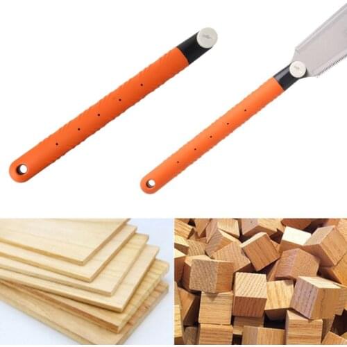 Replacement Saw Handle For Wood Working Double Sides Stainless Steel Hand Saw Slim Tenon Fine PVC Handle