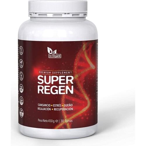 SuperRegen Dr. Vegani special relaxation Formula, removes tiredness, facilitates a restful sleep and regenerates-Vegani vitamins