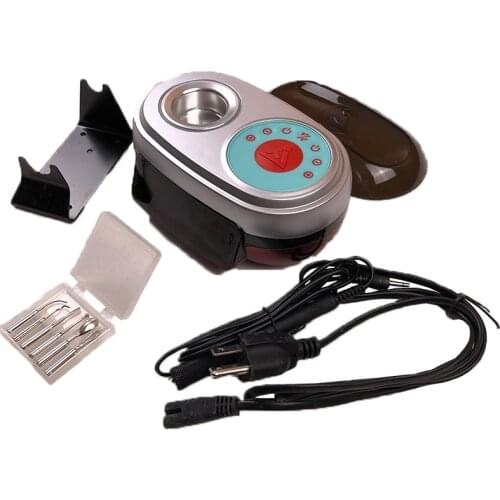 Free Shipping Dental lab 2 IN 1 Waxing Unit Wax Pot Analog Heater Melter+Waxer Carving Knife Pen Dentist Equipment