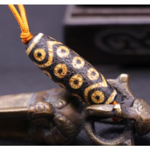 UNIQUE Energy Tibetan old agate 21 eye totem LKbrother Sauces Top Qulality Garrentee