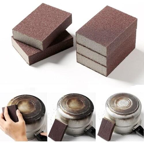 1/3pcs Sponge Magic Eraser Removing Dirt And Rust Sponge Kitchen Cleaning Brush Descaling Clean Rub Pot Kitchen Accessories