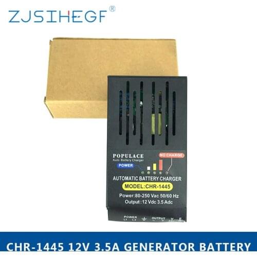 Diesel Engine Generator Battery Charger CHR-1445 12VDC 3.5A