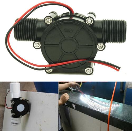 10W Water Turbine Generator Micro Hydro Hydroelectric DIY LED Power DC5V 12V 80V