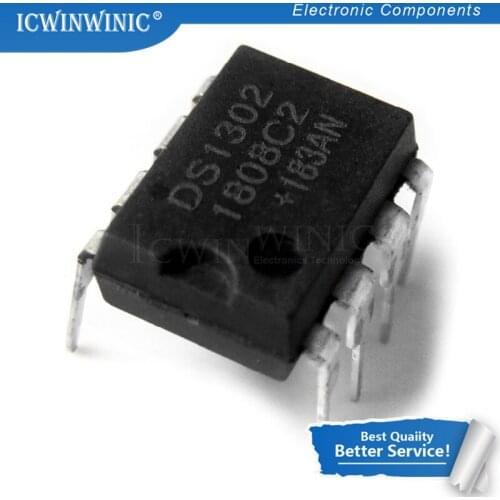10piece DS1302N DIP8 Trickle Charge Timekeeping Chip DS1302 DIP new original In Stock