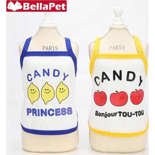 Designer Dog Clothes Summer Dogs Clothes for Small Dog Accessories Vest Cute Luxury French Bulldog Clothes Shirt Pug Pomeranian