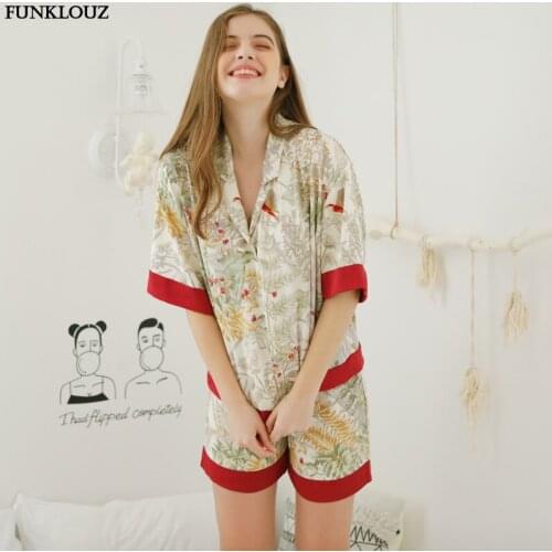 FUNKLOUZ Women's Home Pajamas
