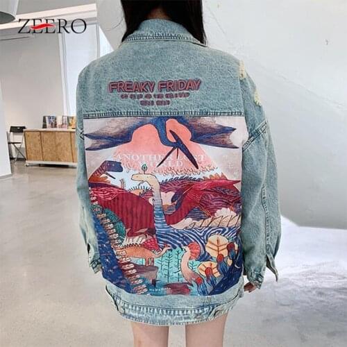 Huan-Qing Women's Oversized Jackets