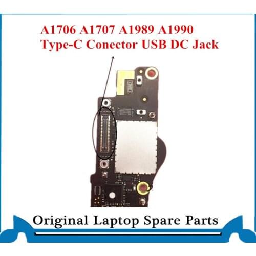 5PCS /Lot Original New Type-C connector for Macbook Pro A1706 A1708 A1989 A1990 USB Dc Jack Connector